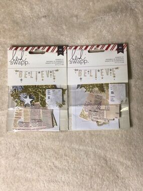 Heidi Swapp BELIEVE Banner Kits